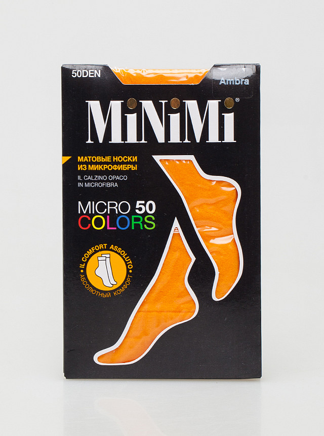 Носки капрон Minimi, MICRO COL 50d