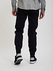 Чёрные утеплённые брюки Sevenext с манжетами