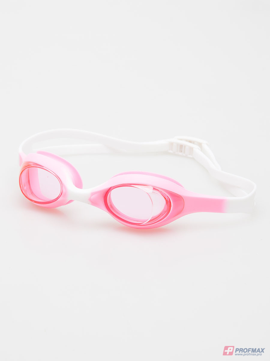 Очки для плавания Overcome, OP-18, розовый/белый, 1113117  - купить со скидкой