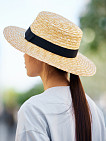 Соломенная плетёная шляпа Sevenext