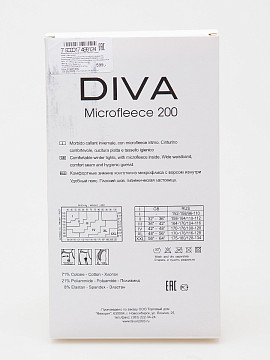 Колготки из микрофлиса DIVA, Microfleece 200