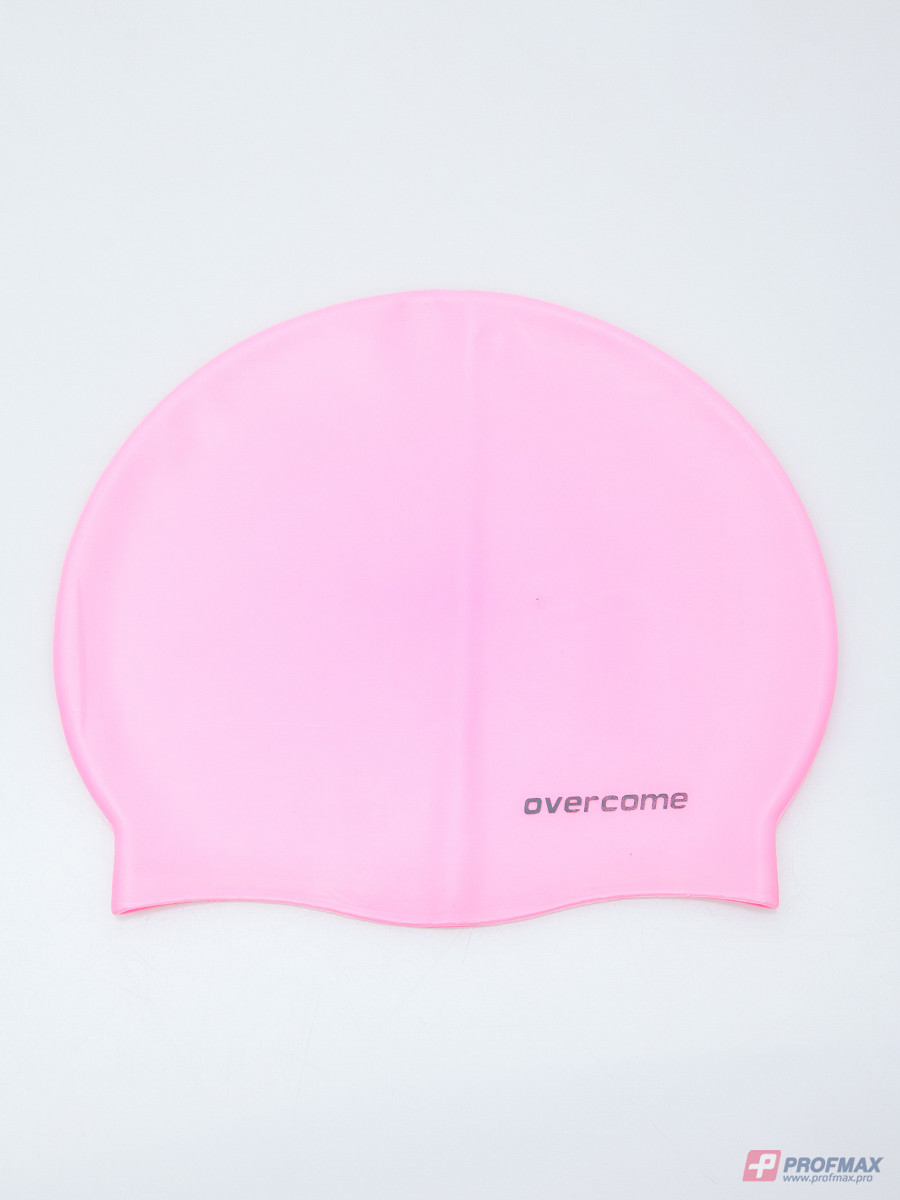 Шапочка для плавания Overcome, 25512-4, розовый, 1102400  - купить со скидкой