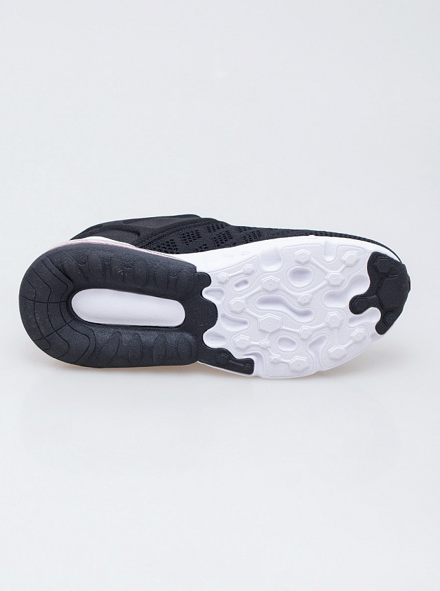 Чёрные классические кроссовки Overcome из текстиля